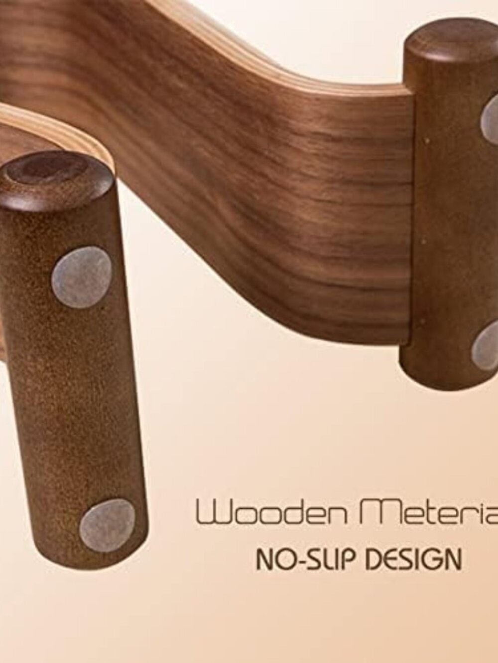 Wood Headphone Stand, Headphone Holder Wood Headset Stand Compatible for Sony, B - Picture 5 of 7